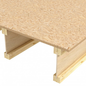 Vis à bois structurelle ESCR tête plate Simpson