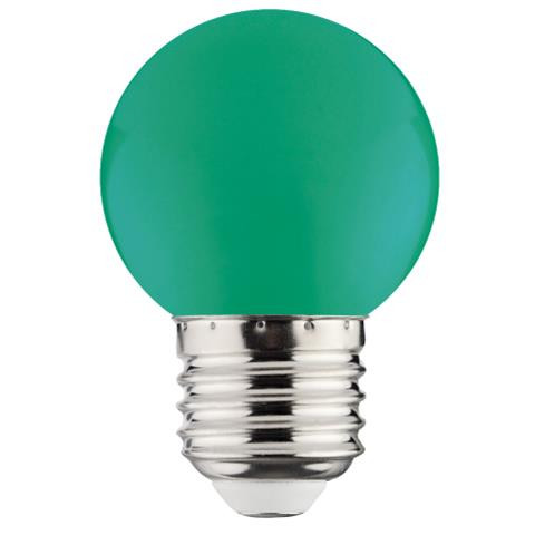 Ampoule led globe vert 1w (eq. 8w) e27