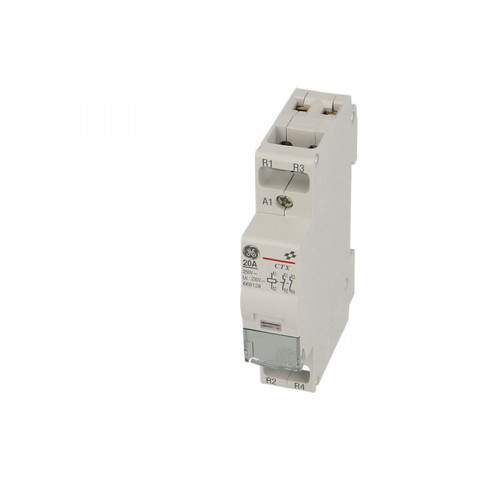 Contacteur modulaire 20a 2nf 230v
