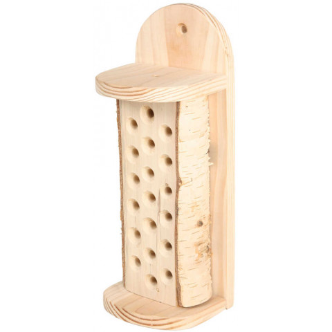 Abri pour abeilles en bois naturel onlywood 12x10x31cm