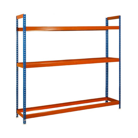 Étagère 3 niveaux 18 pneus 300kg/plateaux bleu/ orange kit autoforte 1504-3 simon rack