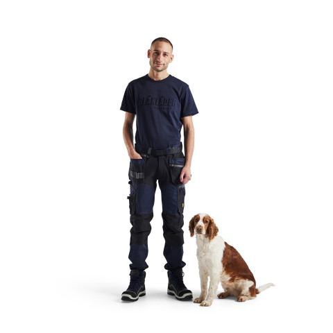 Pantalon artisan stretch avec poches flottantes 15991343 - Taille au choix