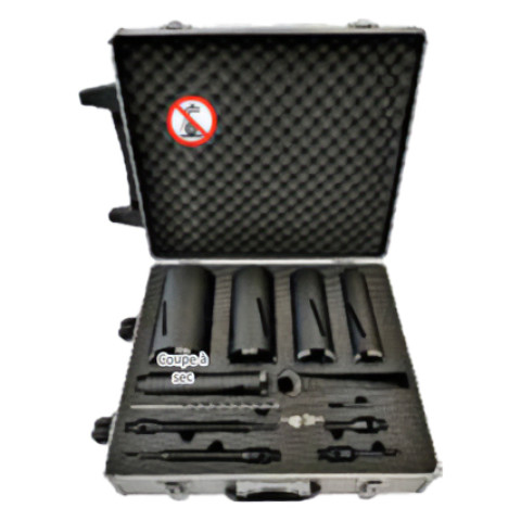 Coffret Couronnes à sec Béton DB10EX - GÖLZ - CL23842