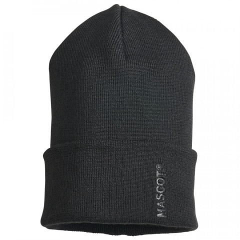 Bonnet tricoté unisex - Noir - Taille unique - MASCOT - 20650-610-09