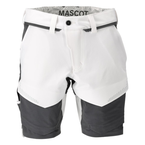 Short de travail MASCOT Customized - 22149-605-Blanc gris-43