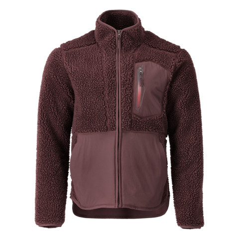 Veste de travail fourrure zippé MASCOT Customized - 22303-682-Bordeaux-XS