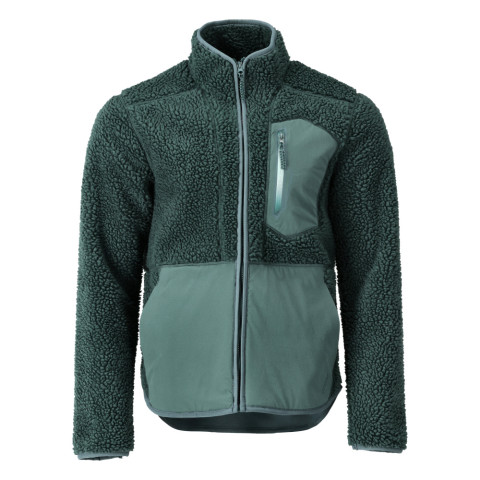 Veste de travail fourrure zippé MASCOT Customized - 22303-682-Vert-XXL
