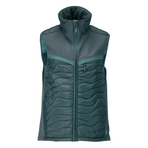 Gilet de travail thermique MASCOT Customized - 22365-318-06 M-Vert-XXL
