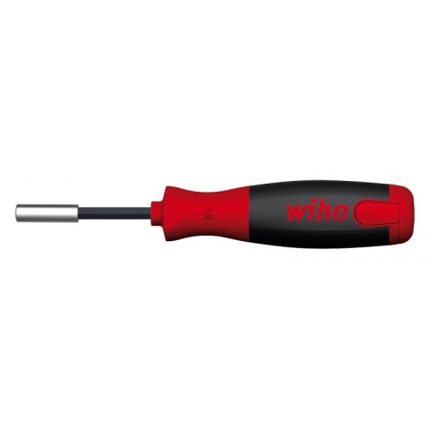 Tournevis WIHA LiftUp 70 mm + 6 embouts intégrés - 38596