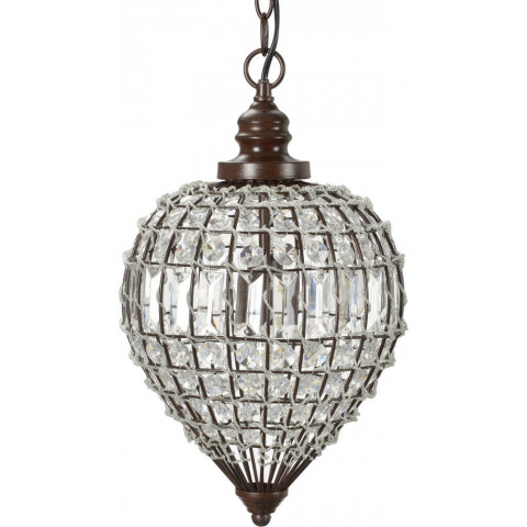 Suspension fer et acrylique julia