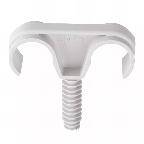 Attaches de dalle By Apolo double tube - D. 28 mm - Boite de 25 - SCELL-IT - FTD28