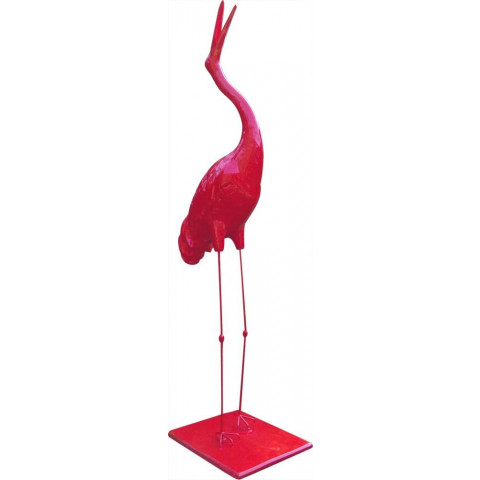 Grue de l'himalaya design en résine 245 cm