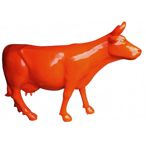 Vache colorée en résine 220 cm