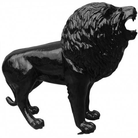 Lion design en résine 148 cm