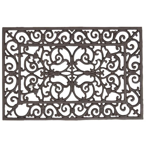 Paillasson de jardin en fonte