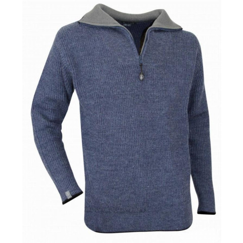 Pull LMA CACAO bleu nuit T.XL - 803170 BLEU NUIT T.5