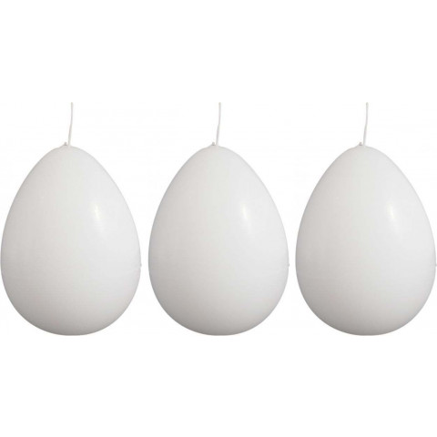 Bougie forme goutte d'eau zen'light (lot de 3)