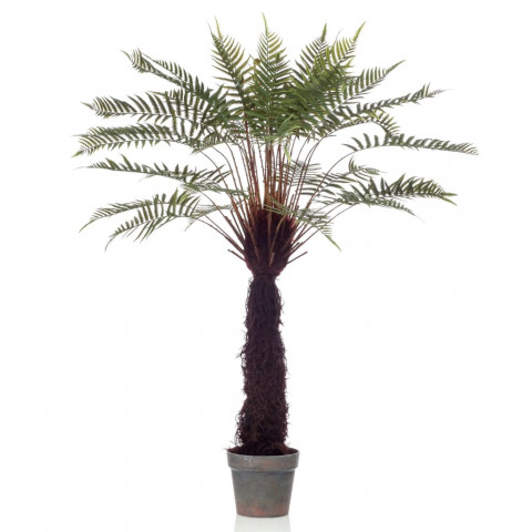 Arbre artificiel de fougère dicksonia 125 cm en pot