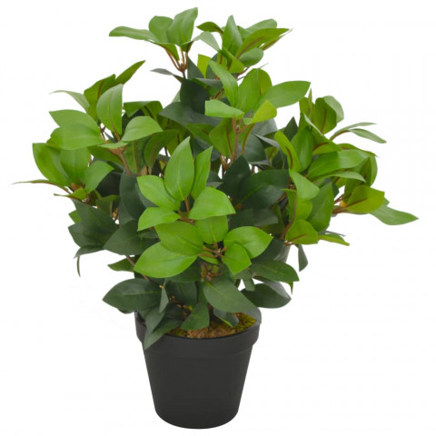 Plante artificielle avec pot laurier vert 40 cm