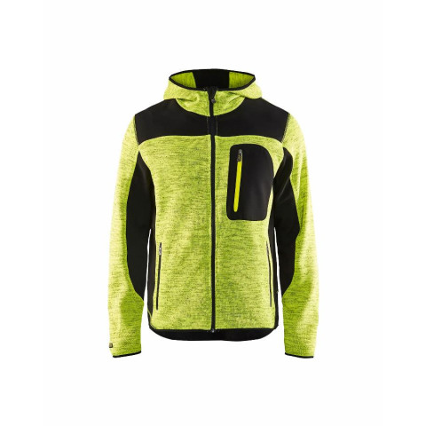 Veste tricotée BLAKLADER à capuche - 49302117
