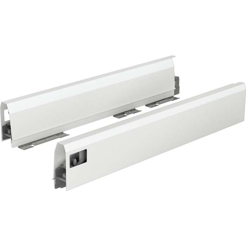 Set hettich arcitech pour tiroir h.126 - l.350 - blanc - 9149273