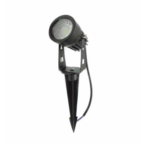 Spot extérieur piquet led cob 3w - couleur eclairage au choix