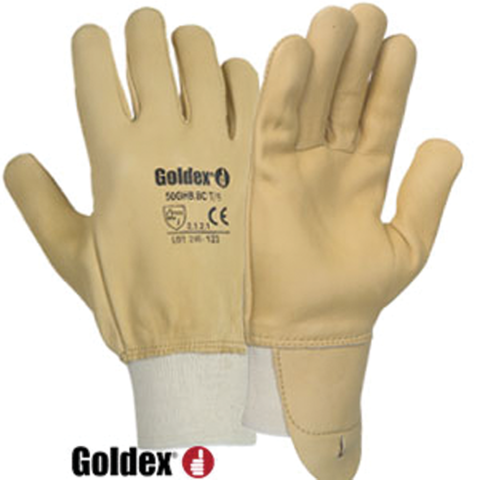 Gants hydrofuge en fleur de bovin Singer 50GHBBC - Taille au choix