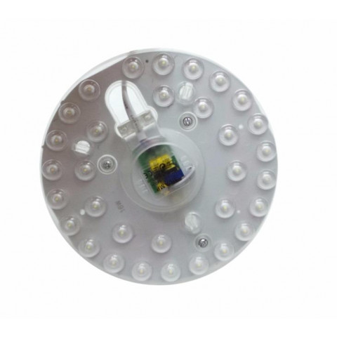 Tube led t9 12w 220v 120 plaque circulaire plafond ø125 - couleur eclairage au choix