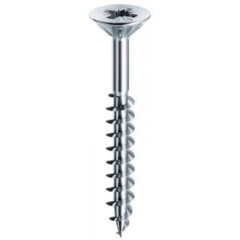 Vis à bois MUSTAD Panelvit - Pozidriv - Ø4x30 mm - Filetage partiel fraisante - Boite de 500 - PFACZP400300C8C