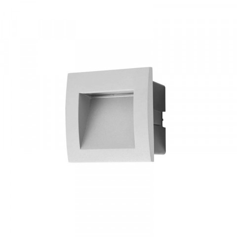Applique encastreée de jardin face led p17 15 ampoules