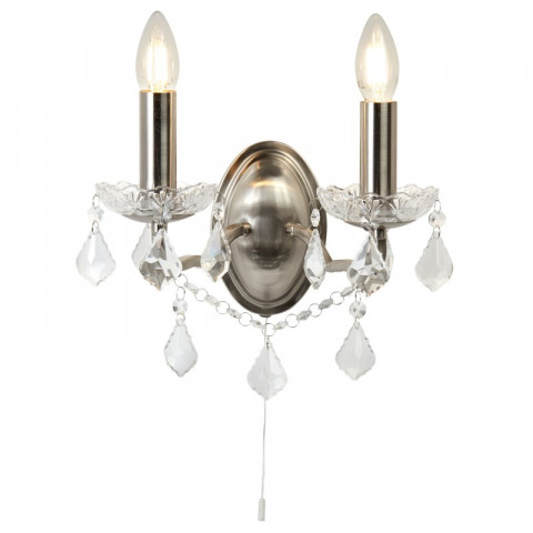 Applique paris, 2 ampoules - Coloris au choix