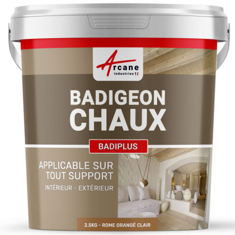 Badigeon à la chaux intérieur extérieur - badiplus - Couleur et surface au choix