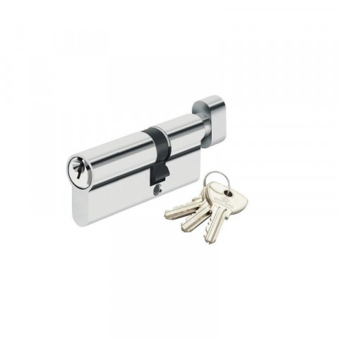 Bricard 15651 cylindre de serrure à protection renforcée 30 + 40 avec bouton alpha