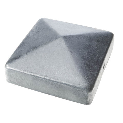 Chapeau pyramide pour poteau bois CABOCHON - Dimensions et couleur au choix