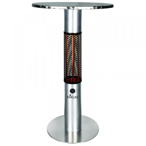 Chauffage De Terrasse Table Bar Eliot Niklas 1500w Lampe