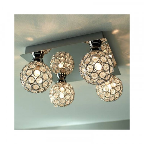 Cluster - 159598 - plafonnier carrée de 23cm -