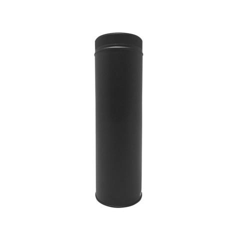 Tdpi500 conduit double paroi isolé polycombustible longueur 50 cm    noir   ø80 - à l'unité