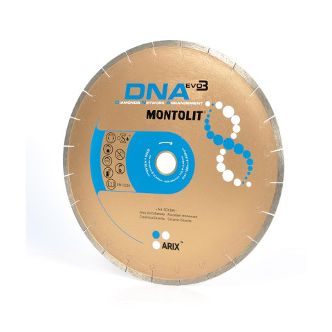 Disque diamant segmenté SCX - Ø 350 mm - grès vitrifié/céram/granit - RAIMONDI - 48167