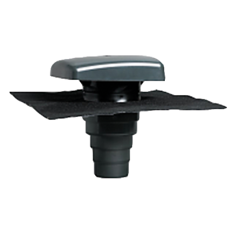Terminal de ventilation Ubiflu 2 UBBINK avec Multidiam - Ø 100 à 160 mm - noir - 15460377