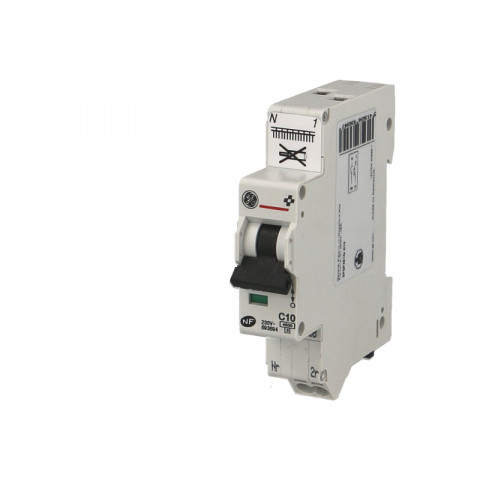 Disjoncteur modulaire automatique phase neutre 16a - 4.5ka