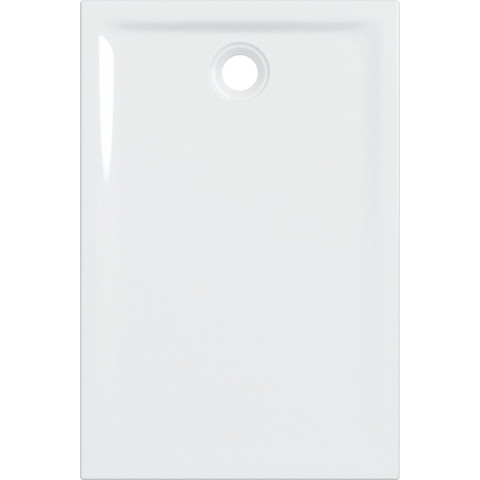 Receveur céramique GEBERIT Renova - 140 x 80 extra-plat à poser/encastrer - 00729800000AG3