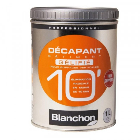 Décapant bâtiment 10 gélifié, bidon de 5 litres