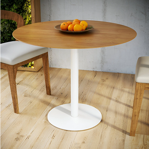 Pied de table en Acier - Diamant - H.70cm