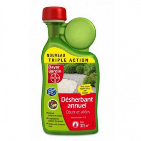 Desherbant Annuel Triple Action Cours Et Allees 665 M Distriartisan