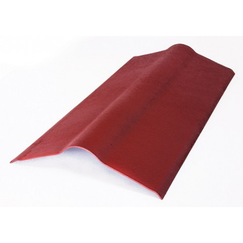 Faitiere Contre Mur Tole Ondulée Onduline Faitiere 1 X 0 5 M Pour Plaques Easyline Distriartisan