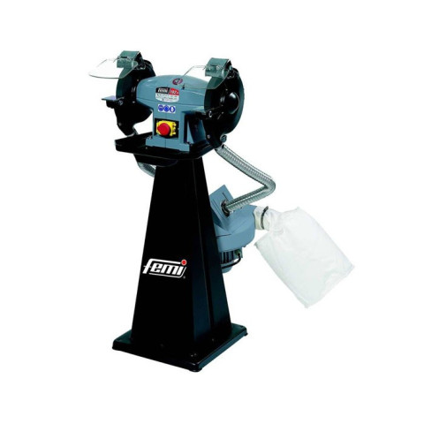 Touret combiné femi 200 - 2200 w triphasé - ø 300x40x30 mm - sans meule, ni brosse - 8001831