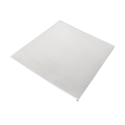 Protecteur de fond pour meuble de cuisine, 16mm, Plastique et Aluminium, Aluminium naturel, dimensions aux choix
