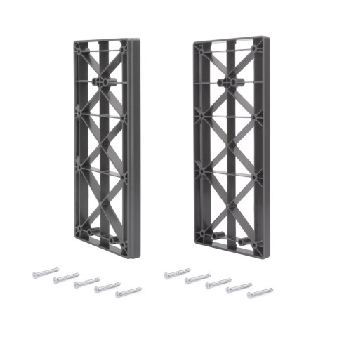 Accessoire latéral pour penderie rabattable pour armoire Sway, Plastique, Titane