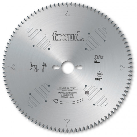 Lame pour panneaux en bois/composites freud - ø300 3,2/2,2 al30 z96 ba - f03fs07571 -lg2c 1500