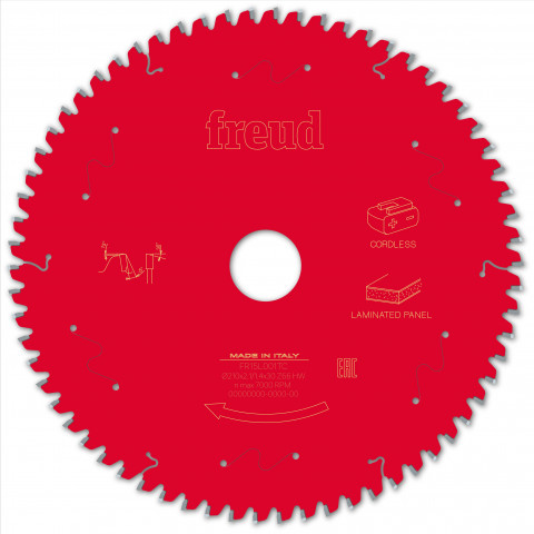 Lame pour scie circulaire portative sans fil freud - ø210 2,1/1,4 al30 z66 ba -5° - f03fs10078 -fr15l001tc